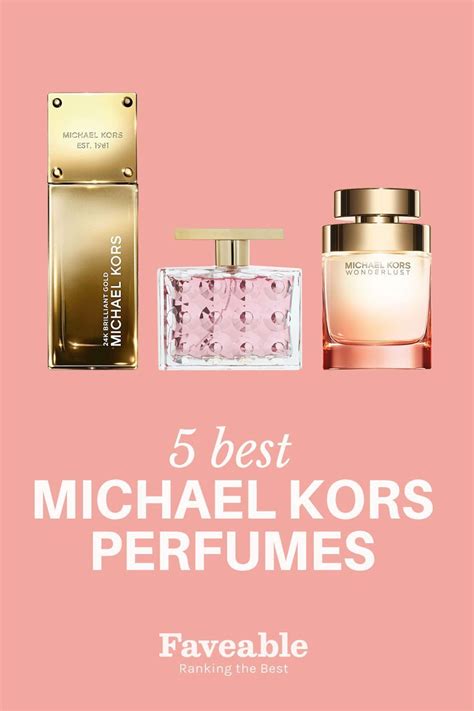 most popular Michael Kors perfume